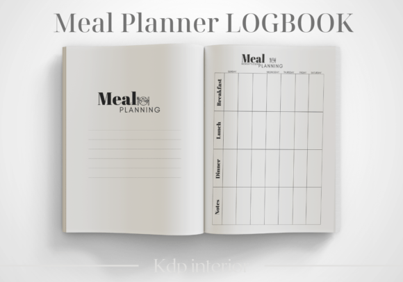 Download Meal Planner LOGBOOK - Book Collection