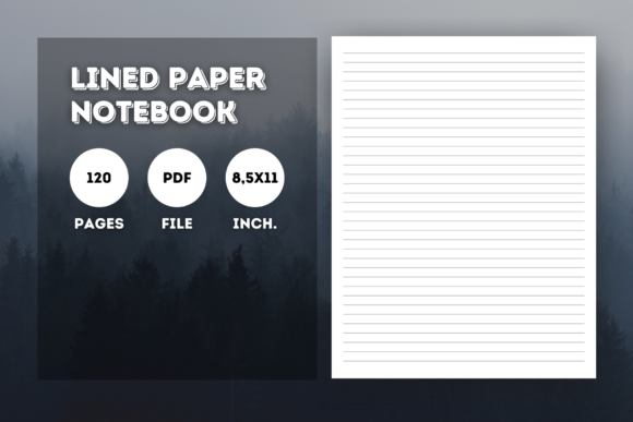 Download KDP Interior Lined Paper Notebook - Book Collection