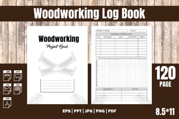 Download Woodworking Log Book Interior - Book Collection