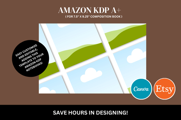Download Amazon KDP a+ Canva Mockup - Premium Resources