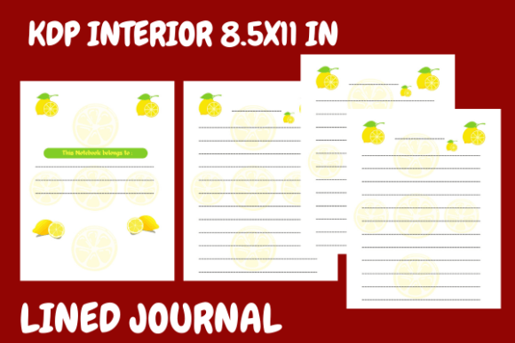 Download Lemon Notebook Lined Journal - Book Collection