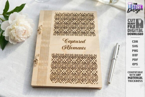 Download Elegant Wedding Guest Book Laser Cut - Book Collection