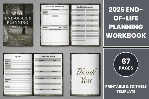 Download 2026 End-of-Life Planning Workbook - Book Collection