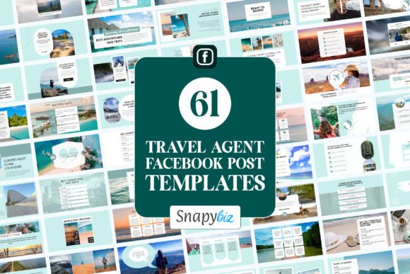 Download Travel Facebook Post Canva Templates - Book Collection