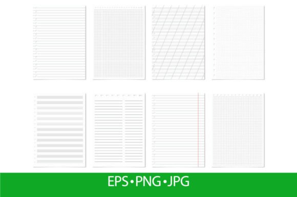 Download Realistic Notebook Blank Lined - Book Collection