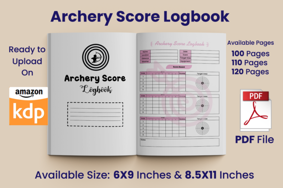 Download Archery Score Logbook KDP Interior - Book Collection