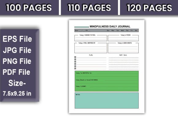 Download MINDFULNESS DAILY JOURNAL Book, - Book Collection