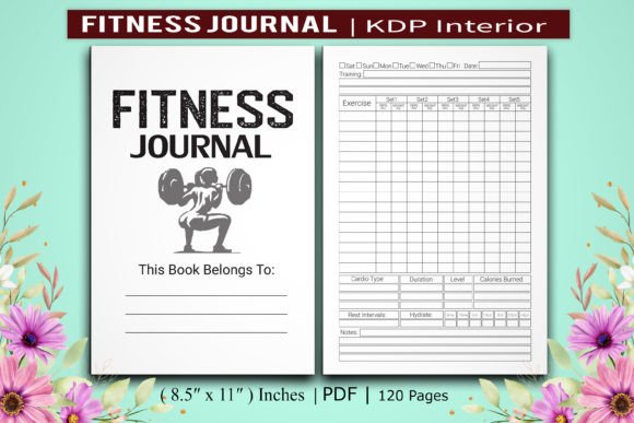 Download Fitness Journal Workout Log Book - Book Collection
