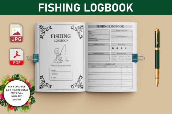 Download FISHING LOGBOOK KDP INTERIOR - Book Collection