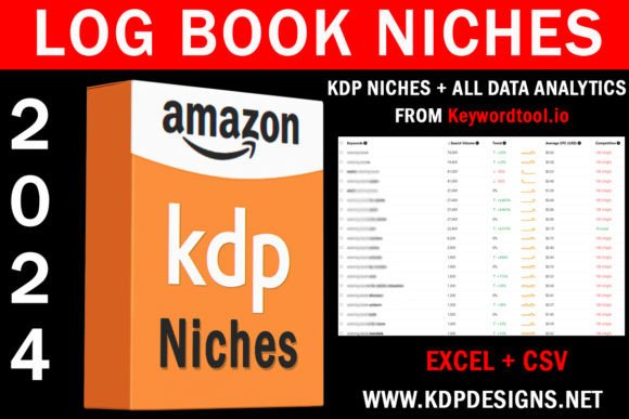 Download Amazon KDP Log Book Niches 2024 - Amazon Collection