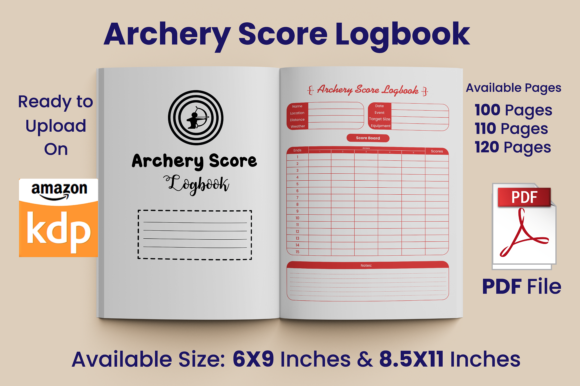 Download Archery Score Logbook KDP Interior - Book Collection