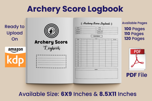 Download Archery Score Logbook KDP Interior - Book Collection