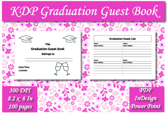 Download KDP Graduation Guest Book Interior - Book Collection