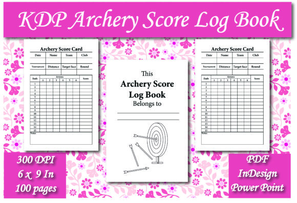 Download KDP Archery Score Log Book Interior - Book Collection