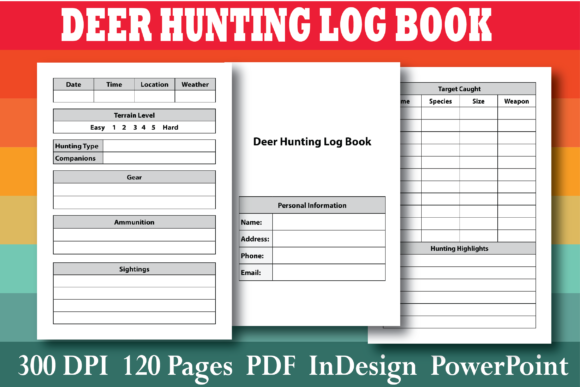 Download KDP Deer Hunting Log Book Interior - Book Collection