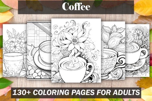 Download Coffee Coloring Book for Adults - Book Collection
