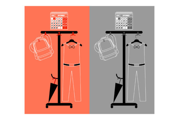 Download Illustration. Back to School - School Collection