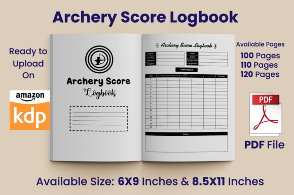 Download Archery Score Logbook KDP Interior - Book Collection