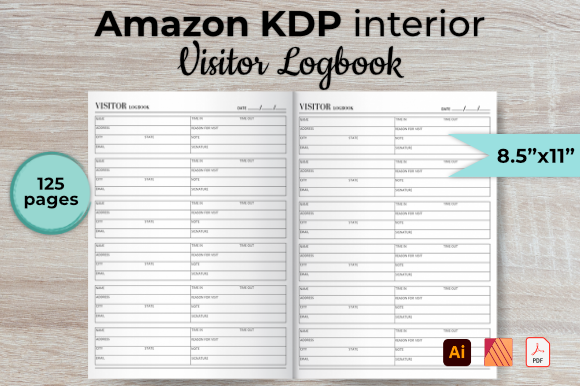 Download Visitor Logbook - Book Collection
