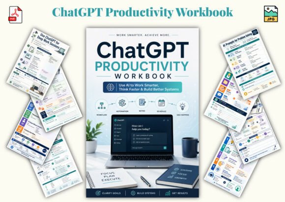 Download ChatGPT Productivity Workbook - Book Collection
