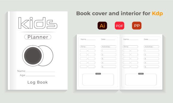 Download Kids' Planner Log Book for Kdp - Book Collection