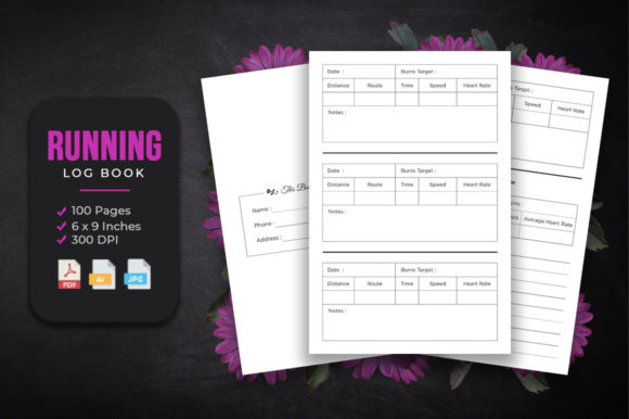 Download Running Log Book  KDP Interior - Running log book Collection