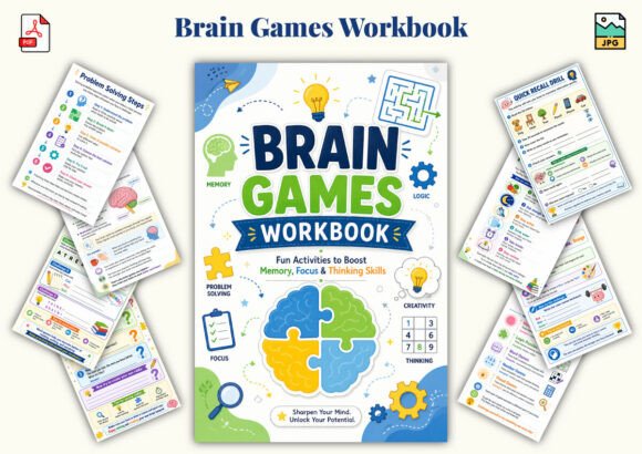 Download Brain Games Workbook - Book Collection
