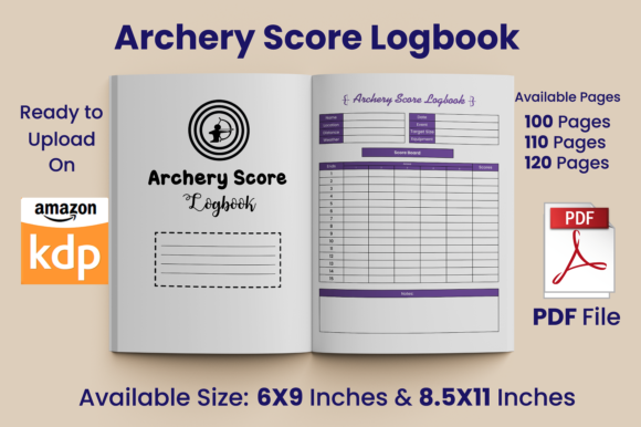 Download Archery Score Logbook KDP Interior - Book Collection