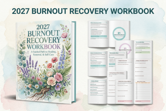 Download 2027 Burnout Recovery Workbook - Book Collection