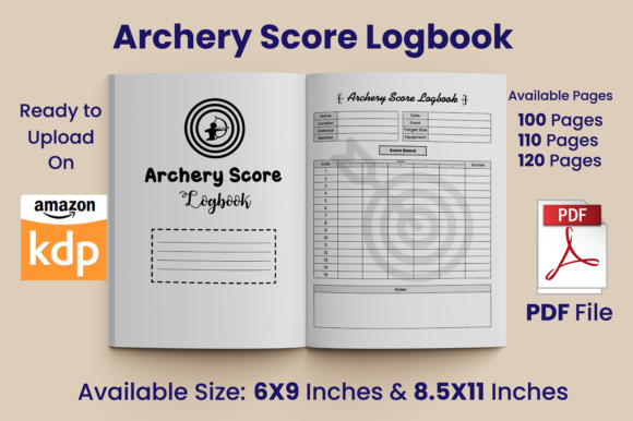 Download Archery Score Logbook KDP Interior - Book Collection