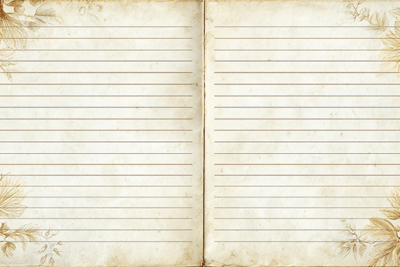 Download Vintage Lined Journal Book Pages - Book Collection
