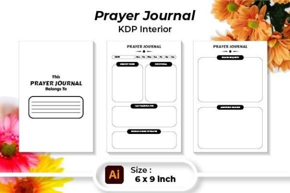 Download Daily Prayer Journal Book - KDP Interior - Book Collection