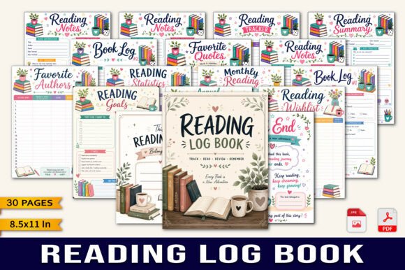 Download Reading Log Book - Book Collection