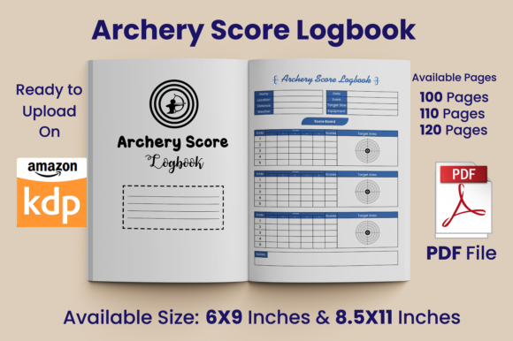 Download Archery Score Logbook KDP Interior - Book Collection