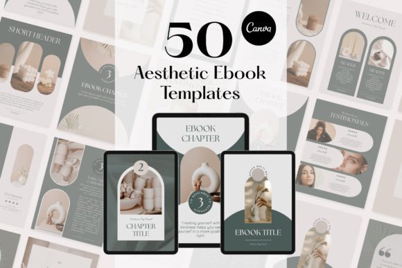Download Aesthetic Ebook Templates | Canva Design - Book Collection