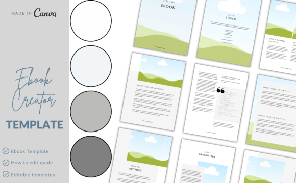 Download Canva Online EBook Editable Templates - Book Collection
