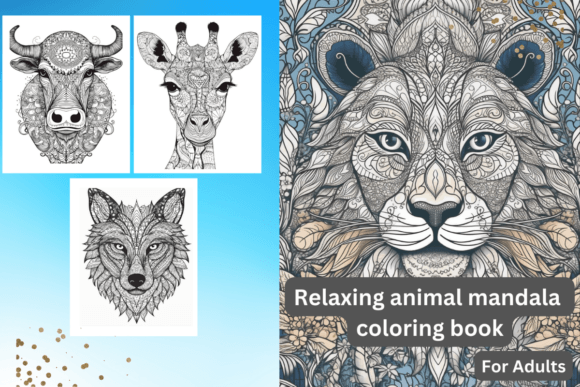 Download Animal Mandalas Coloring Book - Book Collection